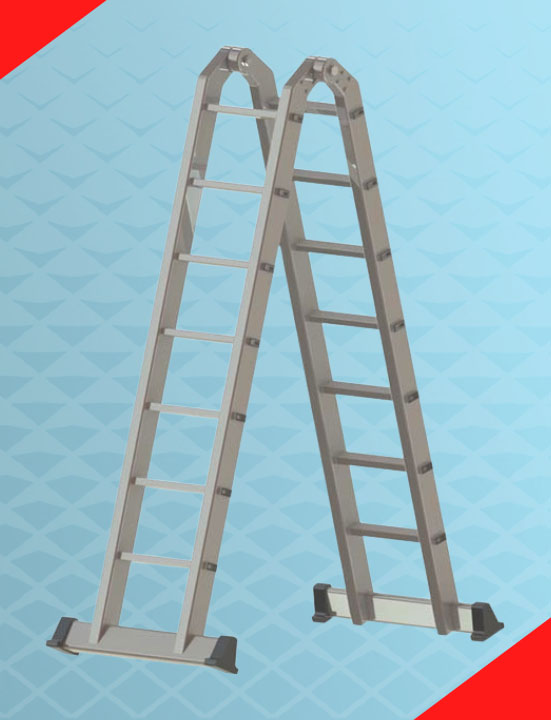 Dual Purpose Aluminum Ladder supplier in UAE